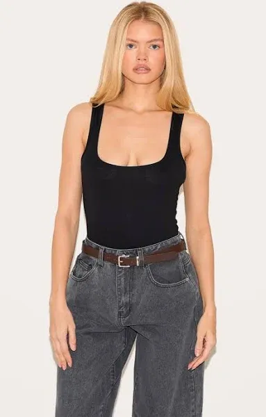 Women's Basic Racer Back Bodysuit