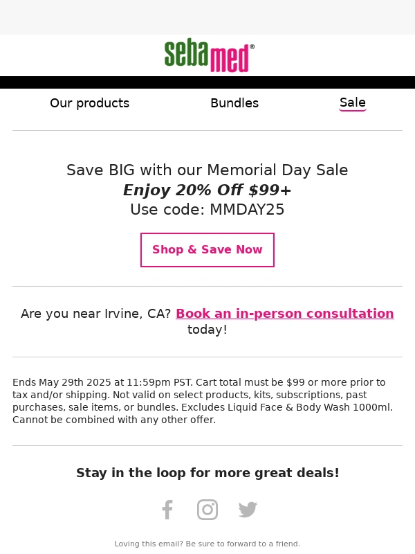 Sebamed - Your Memorial Day Glow-Up Starts Here ?