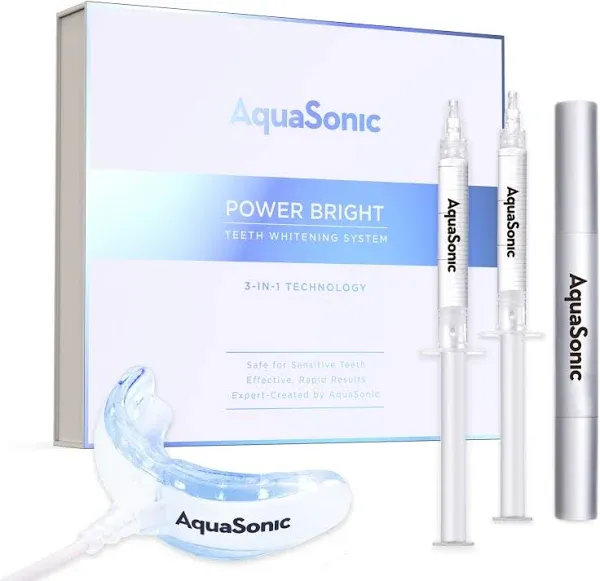 AquaSonic Power Bright 3-in-1 Teeth Whitening System