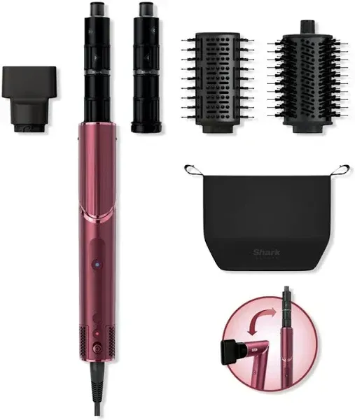 Shark FlexStyle Air Styling & Drying System - Black Cherry