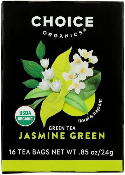 Choice Organic Teas Jasmine Green Tea Bags