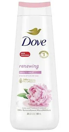 Dove Body Wash Peony & Rose Oil