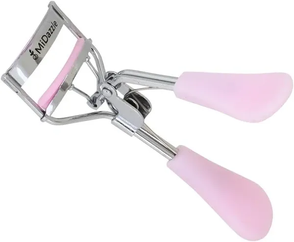 Professional Eyelash Curler with Pink Handle
