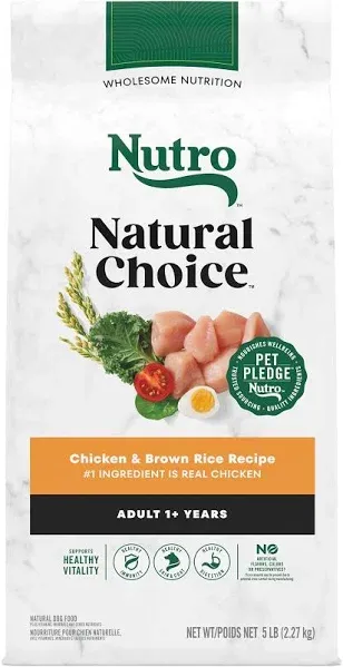 Nutro Natural Choice Adult Chicken & Brown Rice Dry Dog Food