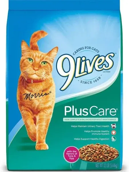 9Lives Plus Care Dry Cat Food