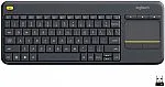 Logitech K400 Plus Wireless Touch Keyboard w/ Built-In Touchpad