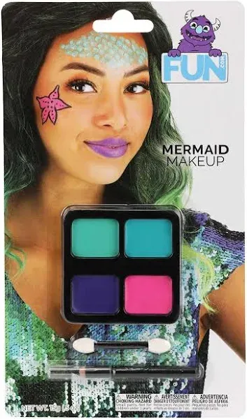 Fun Costumes Mermaid Makeup Costume Kit