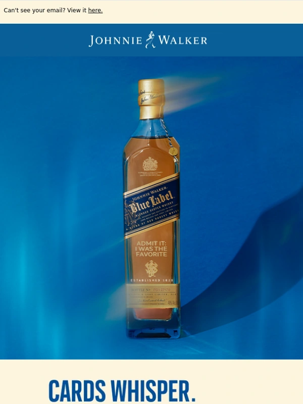 Johnnie Walker - ENDS TOMORROW: $25 Off Engraving For Mother's Day