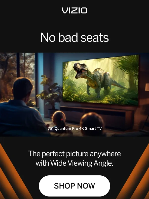 VIZIO - A perfect view from any seat