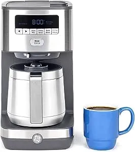 10-Cup GE Drip Coffee Maker w, Thermal Carafe $69 + Free Shipping