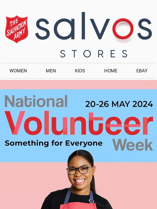 Salvation Army - National Volunteer Week 2024 ❤️