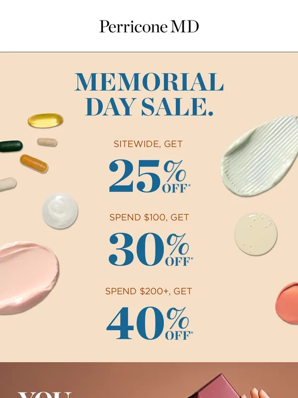 Perricone MD - Time is running out to save up to 40% sitewide