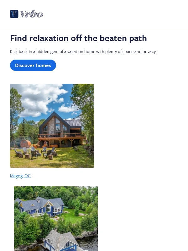 Vrbo - Find a hidden gem of a vacation home