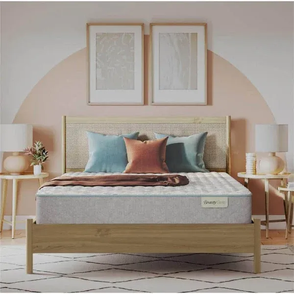 Beauty Sleep Slumberscape 12.5" Firm Mattress Set