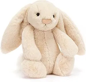 Jellycat Bashful Luxe Willow Bunny Stuffed Animal, Medium 12 inches - Rabbit & Bunny Plush Toy - Classic Children's Gift