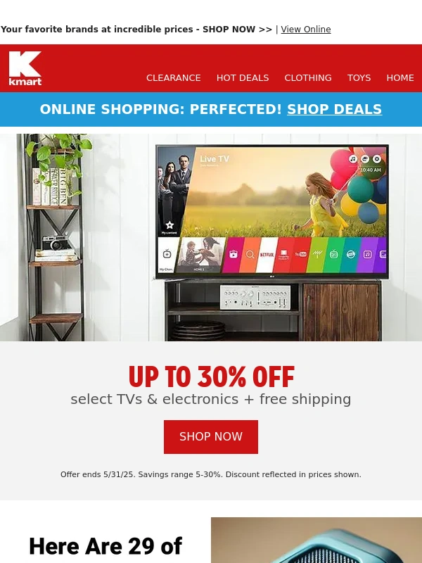 Kmart - Cozy Nights Ahead - Up to 50% off Pajamas for the Family