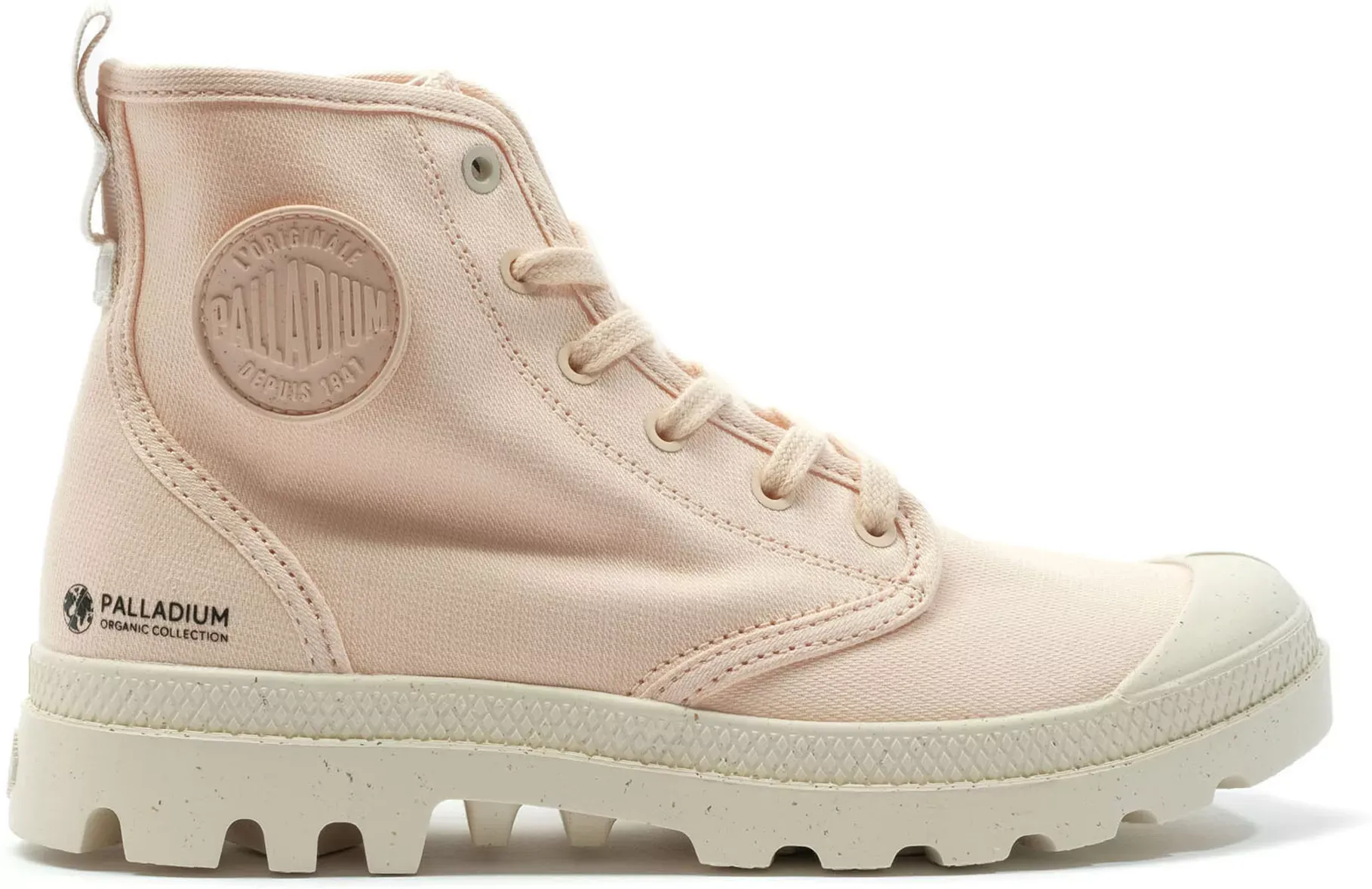 PALLADIUM-US Palladium Boots Unisex Pampa Hi Zip Organic Peaskin - PEASKIN - Size: 10 11.5