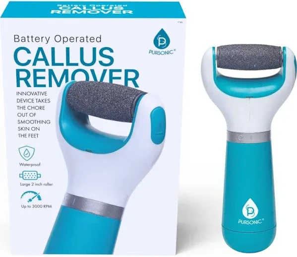 Pursonic Battery-Operated Callus Remover