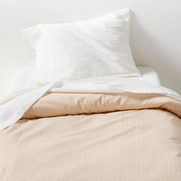 Crate & Kids Stax Mini Grid Yarn-Dyed Organic Cotton Kids