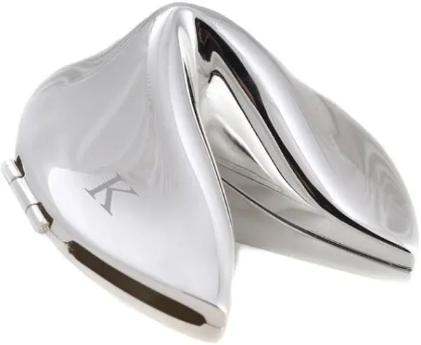 Bey-Berk Personalized Metal Fortune Cookie