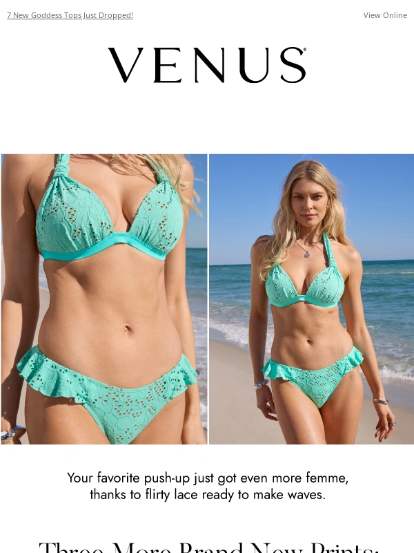 Venus - 30% Off 3+ Swimsuits = Time to Build Your Bikini