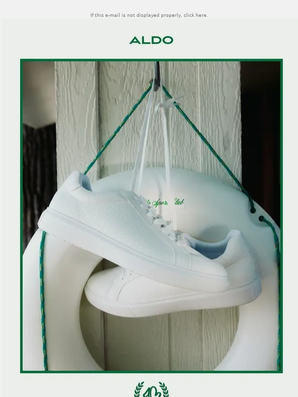 ALDO - Sneaker appreciation email
