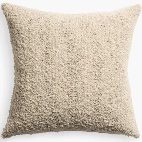 Italian Bouclé Throw Pillow