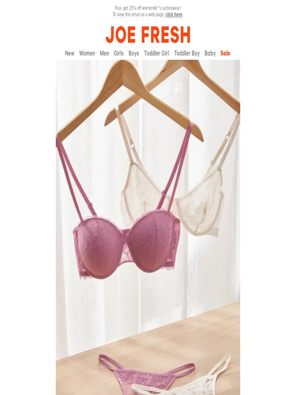 Joe Fresh - Forward this to your SO ?