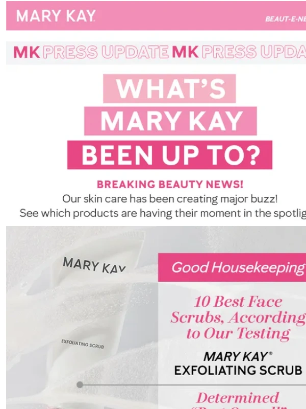 Mary Kay - Fresh off the press ??️??: We’re the best! ?