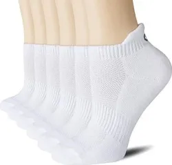 Celersport 6 Pairs of Ankle Athletic Running Socks, 4 Sizes - $14.10 to $14.95