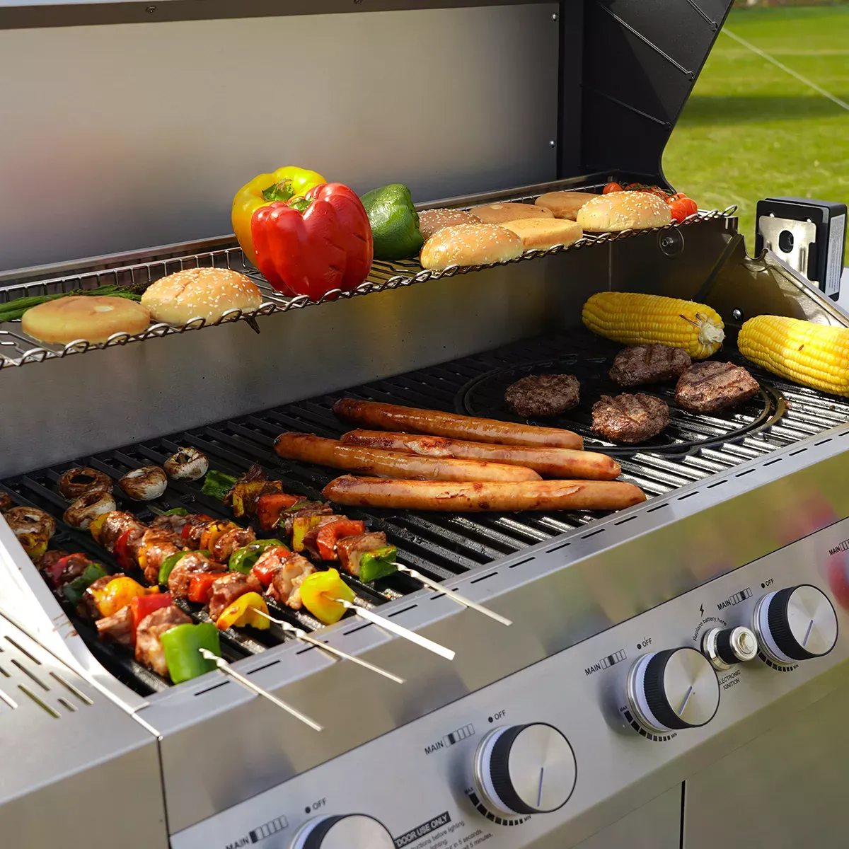 Monument Grill LLC Infrared Smart Grill with Sear Station and Rotisserie