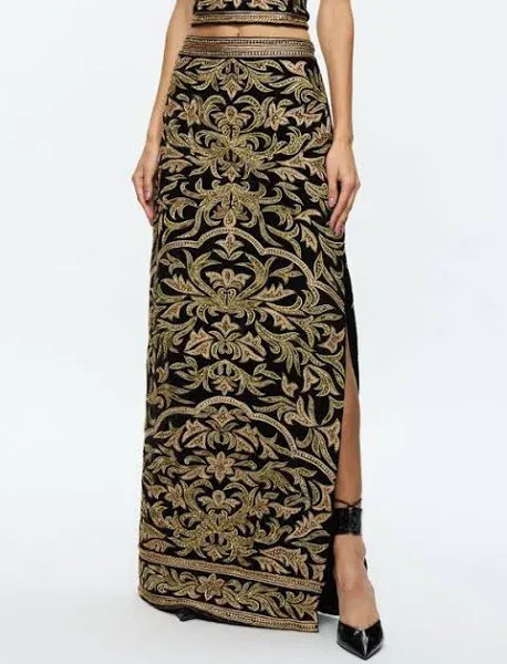 Alice + Olivia Georgie Maxi Skirt