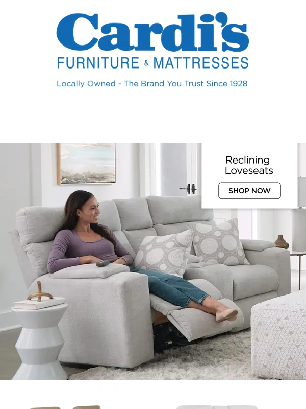 Cardi's Furniture - Perfect Picks for Mom + Up to $500 Off* ?