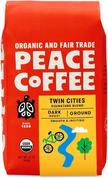 Peace Coffee Twin Cities Blend Dark Roast