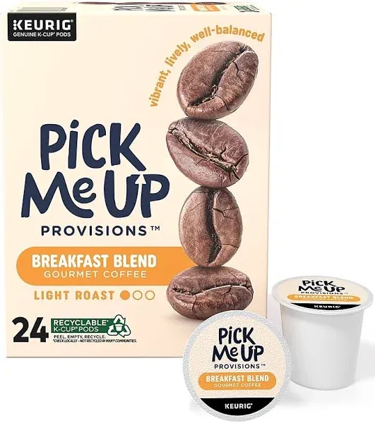 Pick Me Up Provisions Breakfast Blend Coffee K-Cups