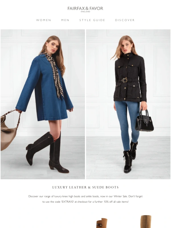 Fairfax and Favor - Luxury Winter Picks: Shop Your Favorites Before They're Gone