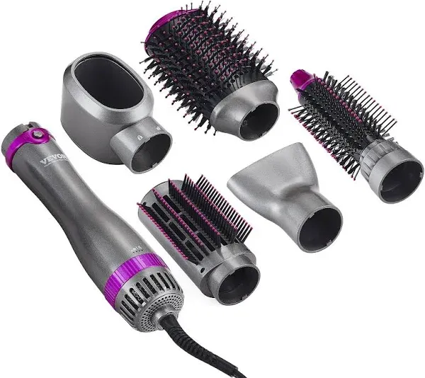 VEVOR 5-in-1 Hot Hair Dryer Brush