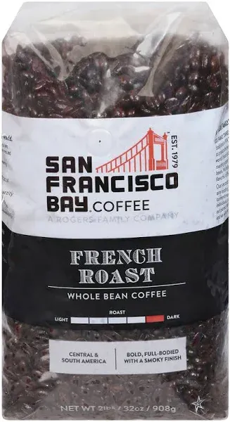 SF Bay Coffee French Roast Whole Bean Coffee