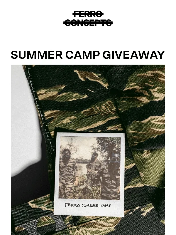 FERRO CONCEPTS - NEW - FERRO SUMMER CAMP GIVEAWAY