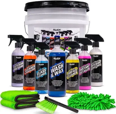 Slick Products Car Wash & Detail Kit