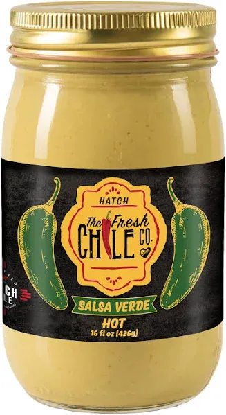 The Fresh Chile Co Hatch Jalapeño Salsa Verde
