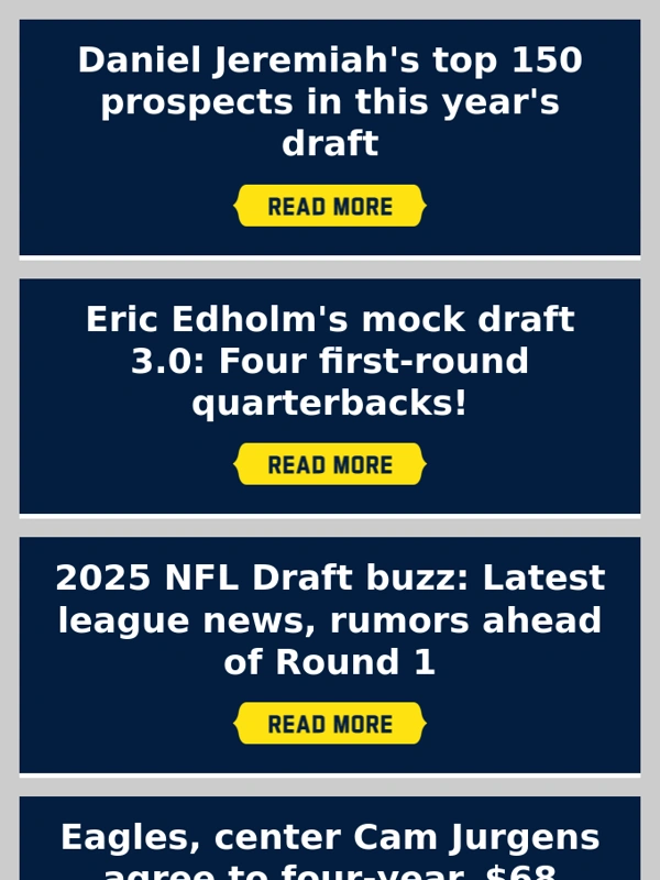 Nfl - Two More Days Until the 2025 NFL Draft!