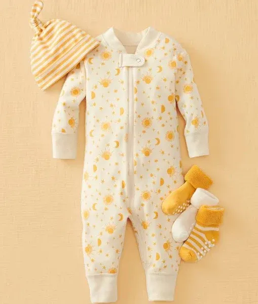 Hanna Andersson Marigold 5-Piece Layette Gift Set