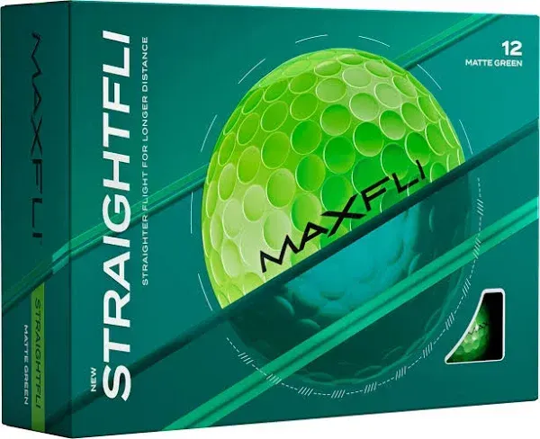 Maxfli StraightFli Matte Golf Balls