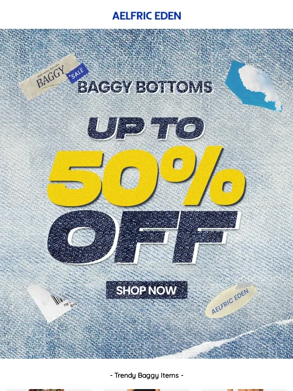 Aelfric eden - Up to 50% Off Baggy Bottoms