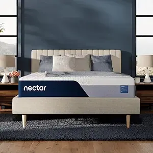 Nectar Classic 12 Queen Mattress - Medium Firm - Contouring Memory Foam - Cooling Top Layer - Support & Pressure-Relief - Mattress in a Box - 365-Night Trial & Forever Warranty
