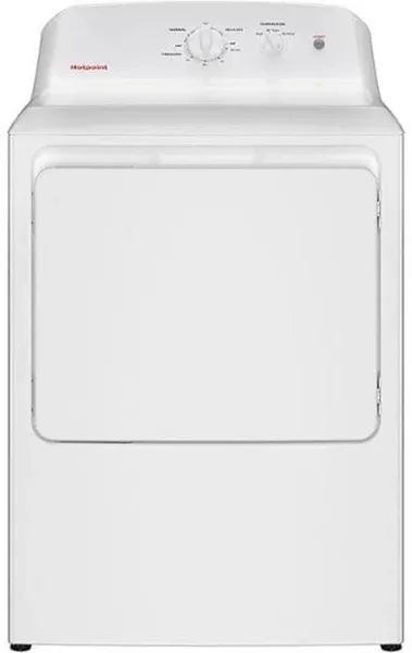 Hotpoint 6.2 Cu. Ft. Capacity Gas Dryer with Up To