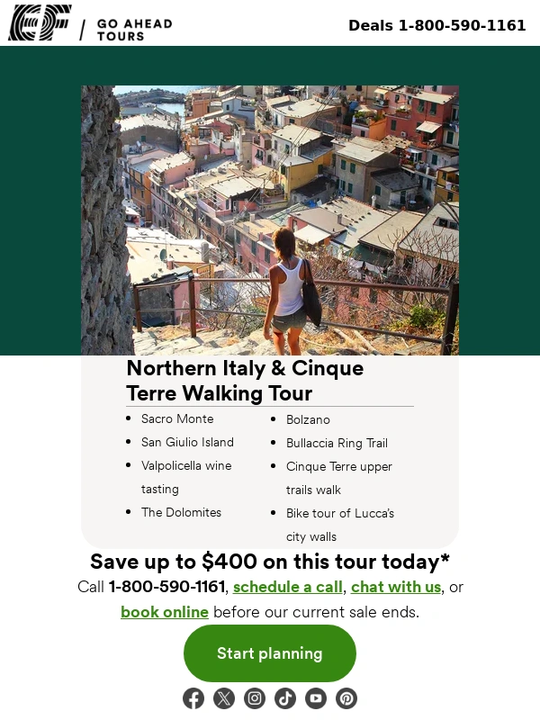 Go Ahead Tours - That tour you were eyeing is a top pick