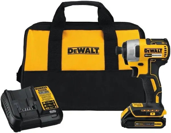 DeWalt DCF787C1 20V MAX Brushless Impact Driver Kit