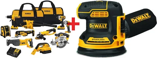 DEWALT 20V MAX 10 Tool Combo Kit DCK1020D2